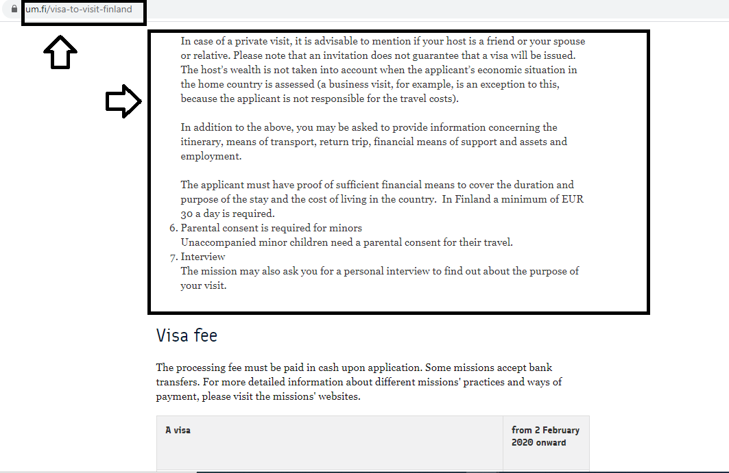 um-finland-schengen-visa-documents-list-2