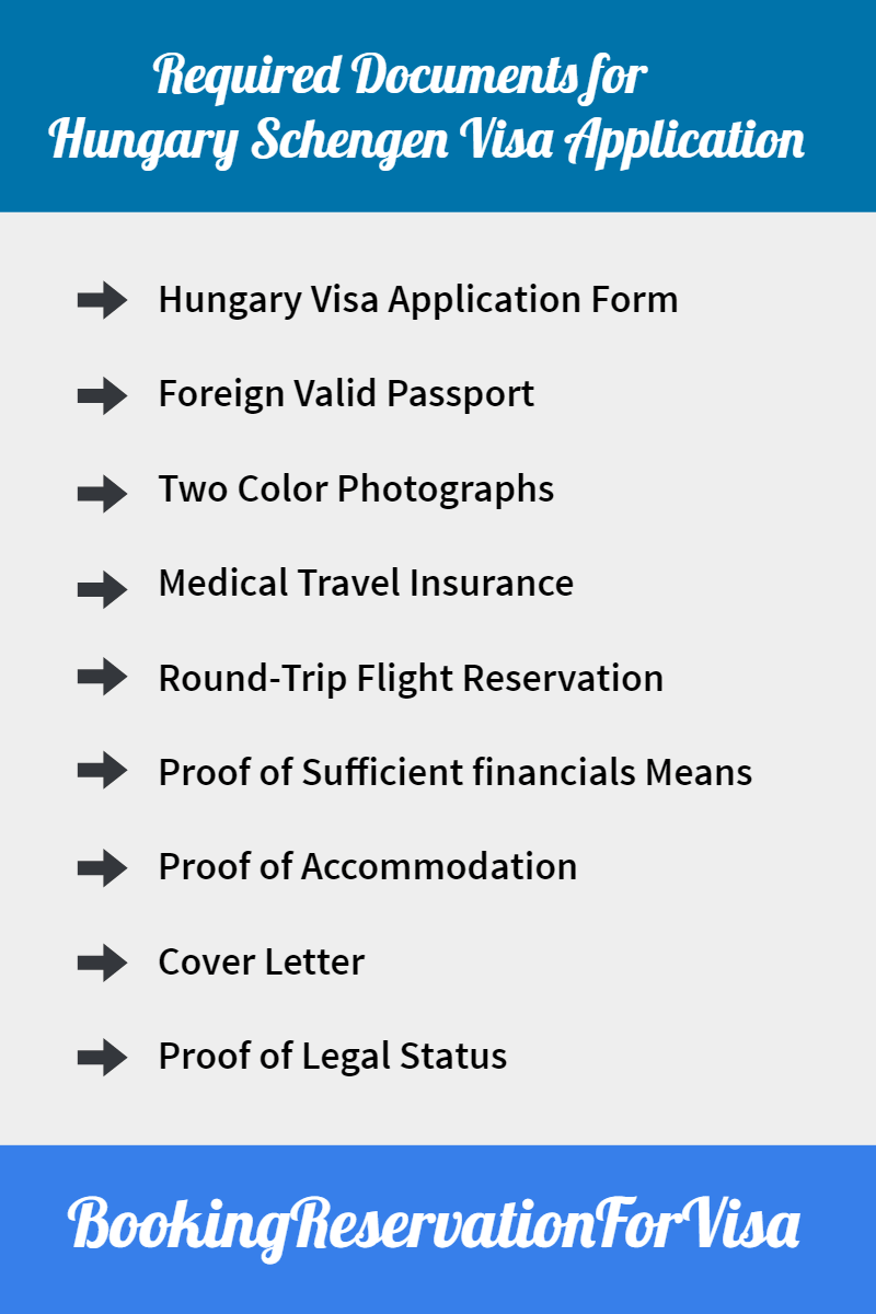 hungary tourist visa requirements