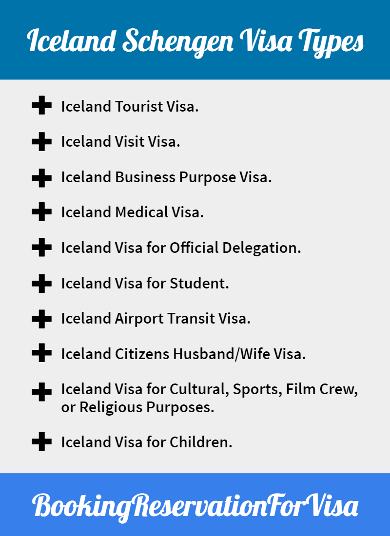 Iceland Schengen Visa Application Requirements Types Instructions