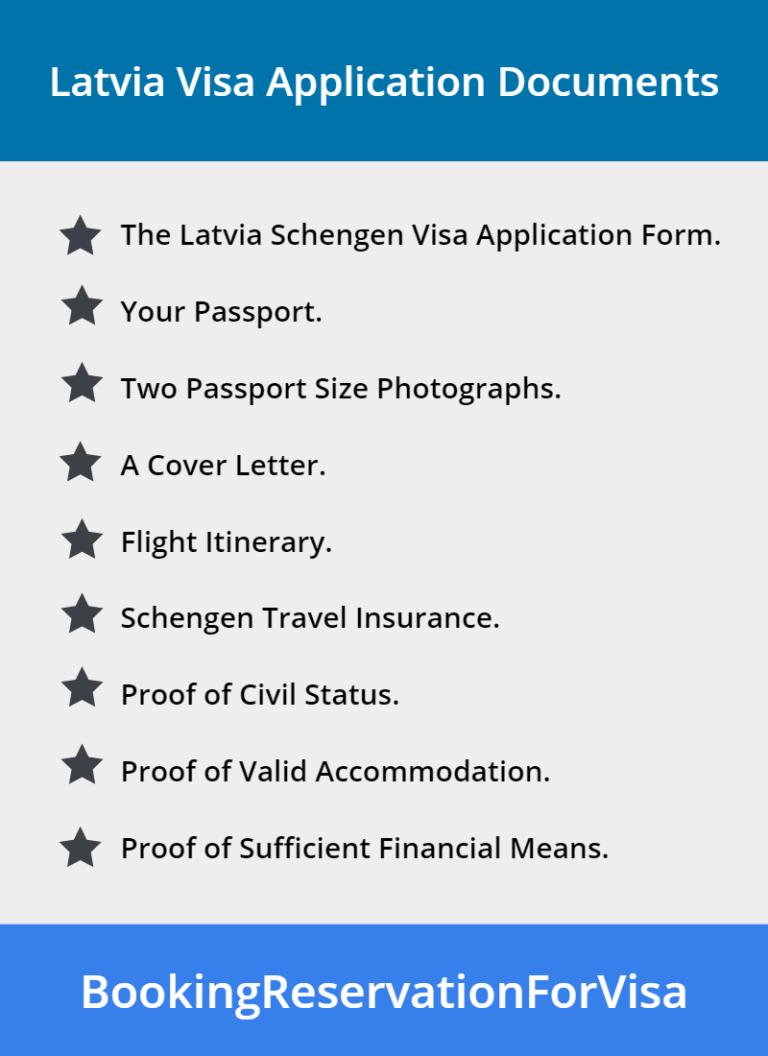 latvia tourist visa requirements