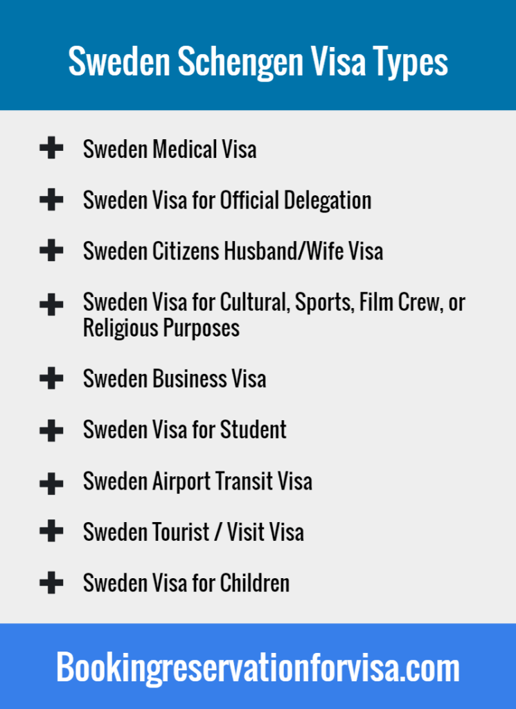 sweden tourist visa russia