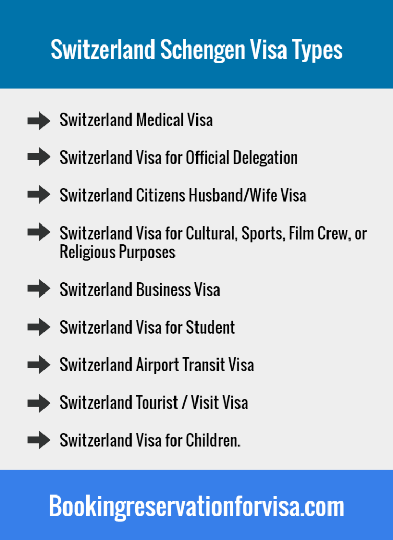Switzerland Visa Application Requirements Ultimate Guidelines