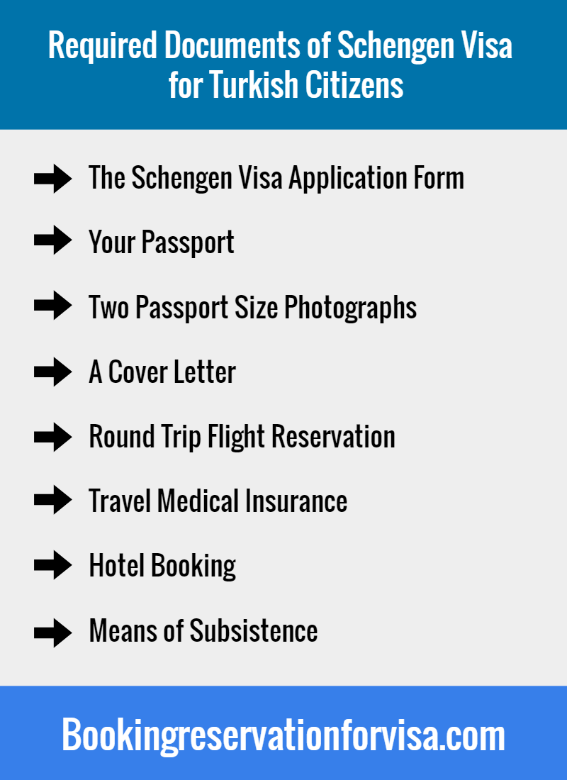 turkey embassy visit visa requirements