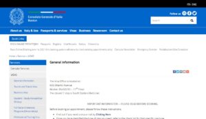 Prime Scheme for Applying Italian Schengen Visa From Boston, USA