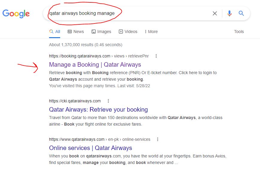 qatar-airways-travel-itinerary-verification-step-1