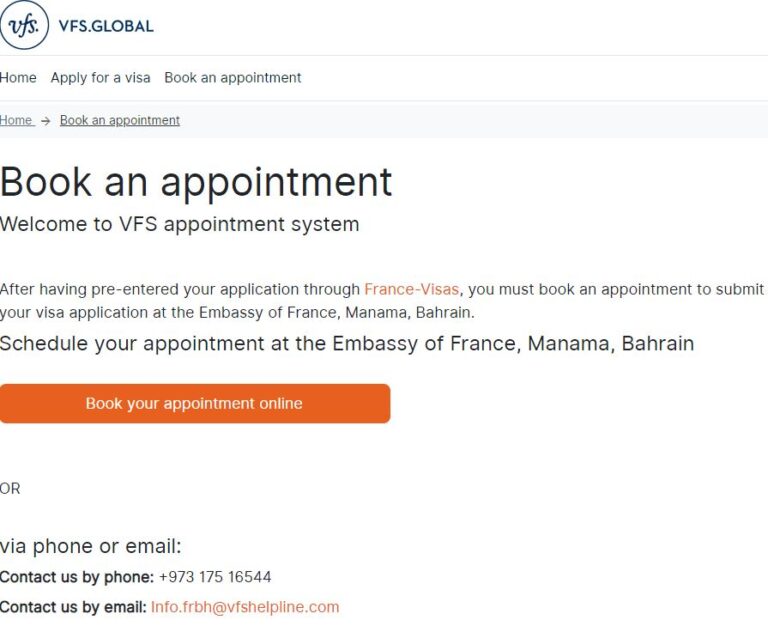 Ultimate Guide for Applying French Schengen Visa from Bahrain