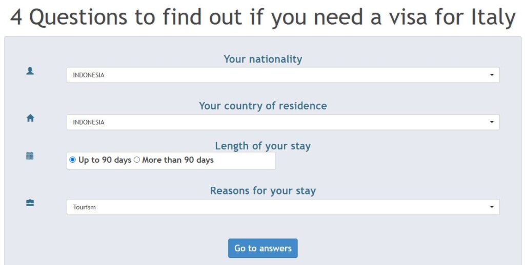 StepbyStep Guide to Apply Italian Schengen Visa from Indonesia