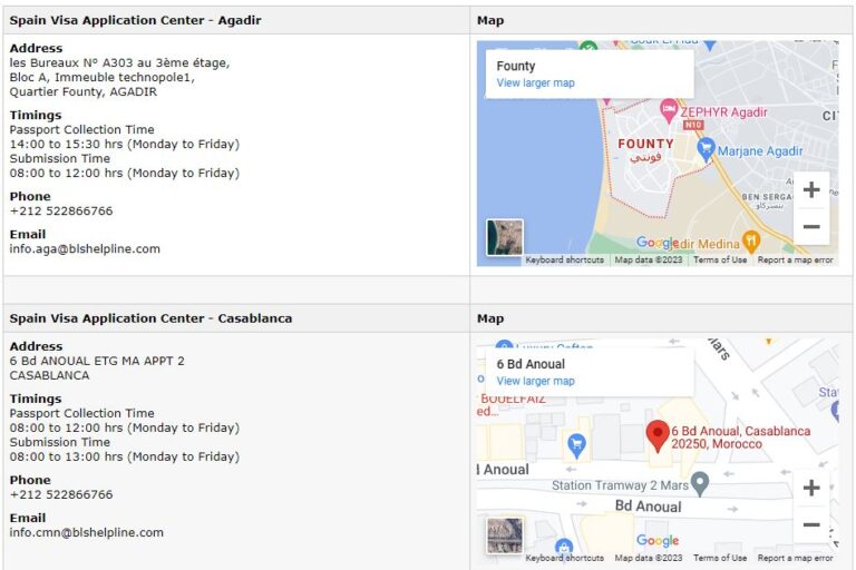 Absolute Guide for Applying Spanish Schengen Visa from Morocco