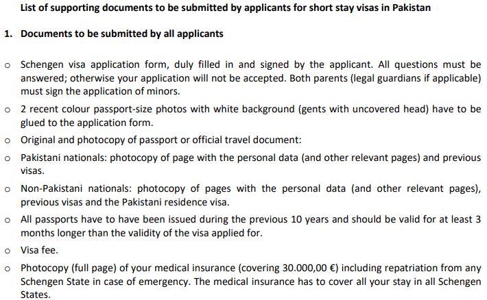 list-of-required-documents-for-applying-spanish-schengen-visa-from-pakistan-1