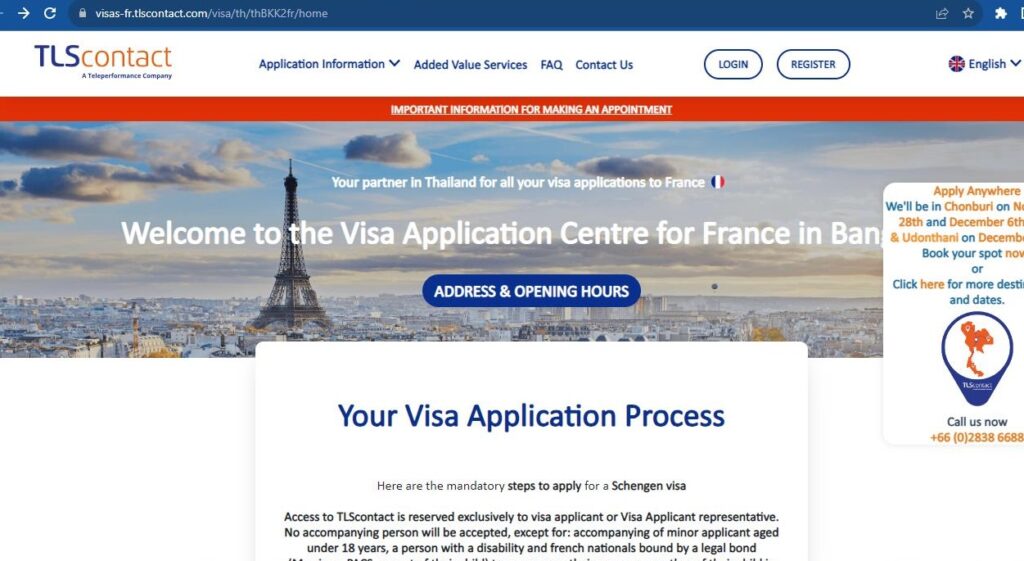 StepbyStep Guide for Apply French Schengen Visa from Thailand