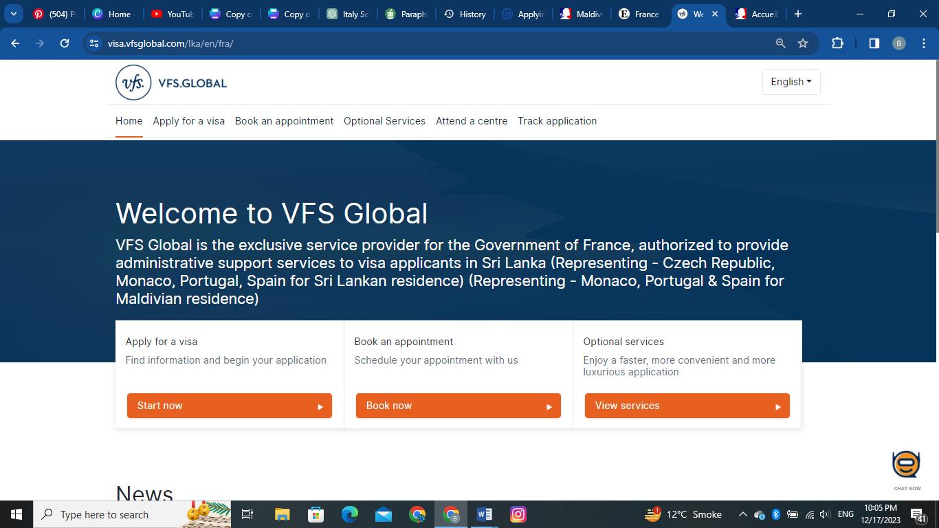 apply-french-schengen-visa-from-srilanka-and-maldives-VFS-global