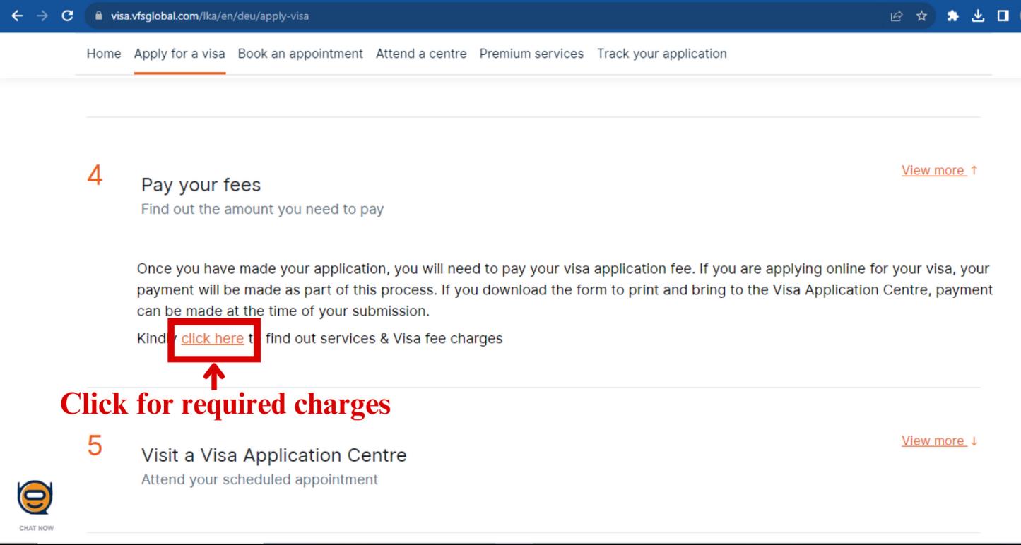 check-german-schengen-visa-required-charges-from-srilanka-and-maldives-VFS