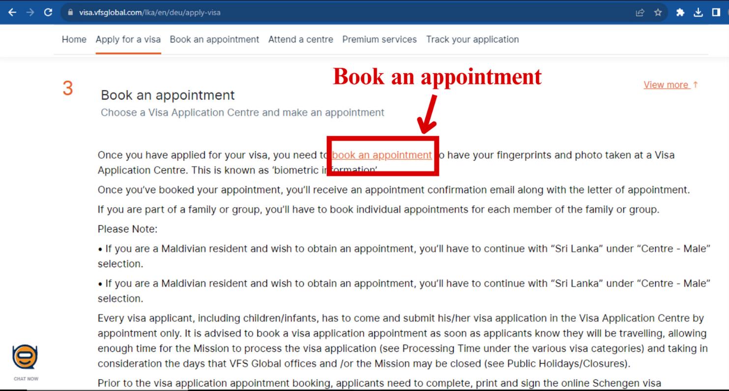 german-visa-appointment-booking-from-srilanka-and-maldives