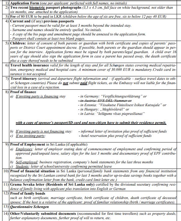 required-documents-for-apply-german-schengen-visa-from-srilanka-and-maldives