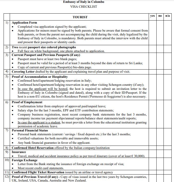 required-documents-for-applying-italian-schengen-visa-from-srilanka-and-maldives