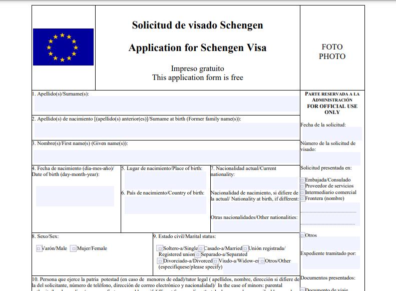 fill-spanish-schengen-visa-application-form-from-nepal