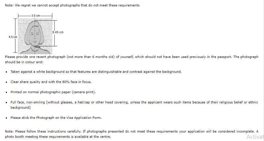 photo-requirements-for-apply-spanish-visa-from-nepal
