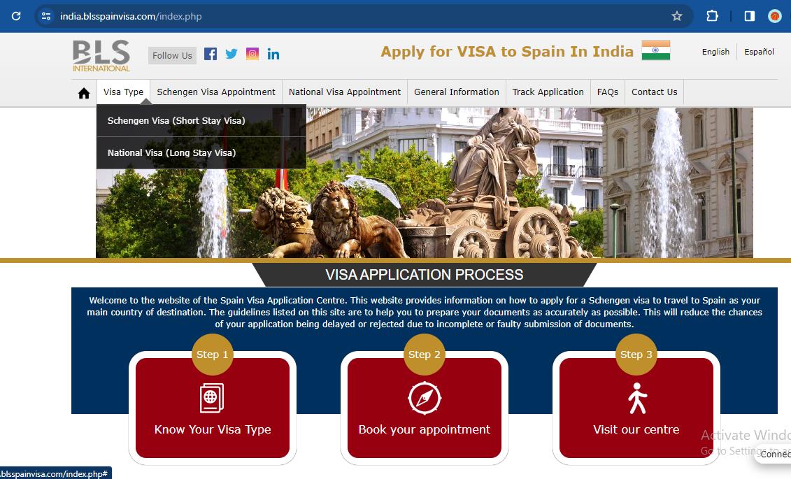 schengen-visa-type-selection-for-spain-from-nepal