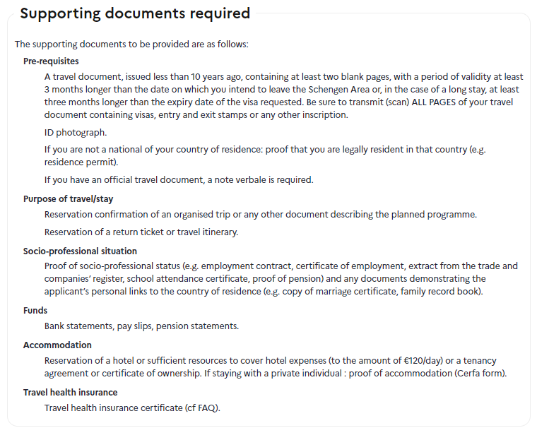 required-documents-for-apply-french-visa-from-nepal