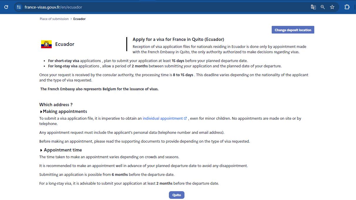 appointment-booking-for-french-visa-from-ecuador-france-visas
