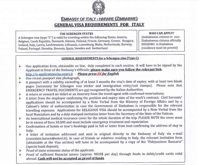 required-documents-for-apply-italian-schengen-visa-from-zimbabwe-1