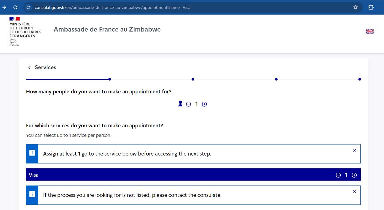 french-schengen-visa-appointment-booking-from-zimbabwe