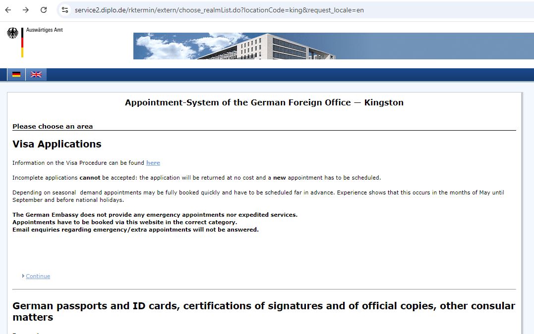 appointment-booking-for-apply-italian-schengen-visa-from-jamaica