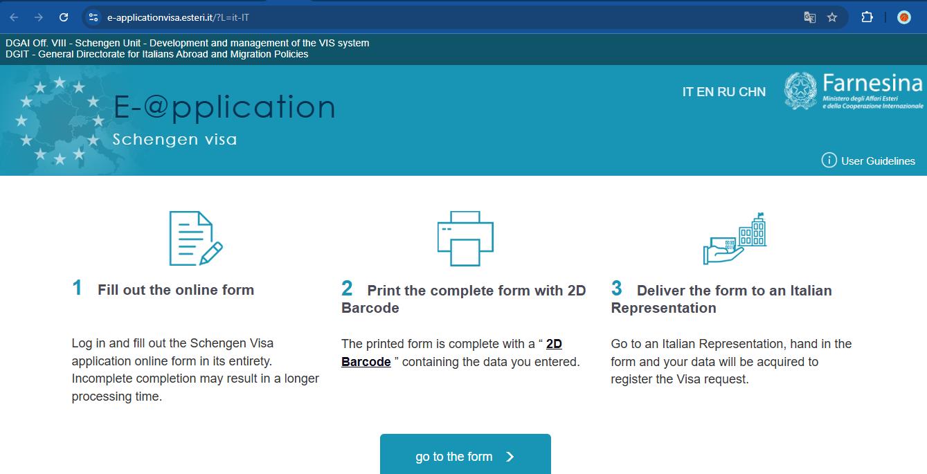 online-visa-application-filling-for-italian-visa-from-uzbekistan