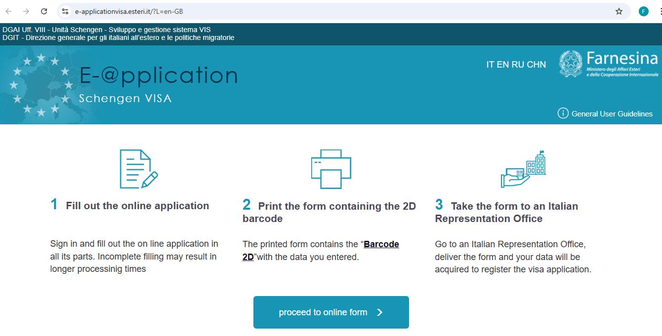 filling-of-schengen-visa-application-for-italy-from-bolivia