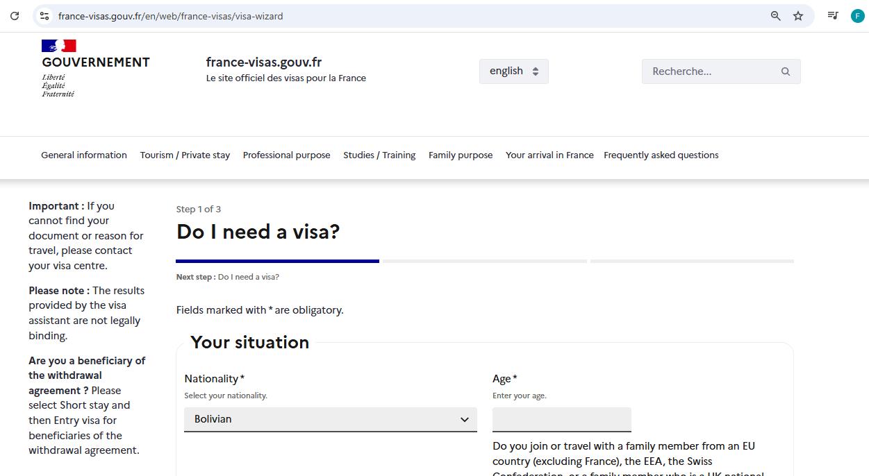 select-schengen-visa-type-for-france-from-bolivia