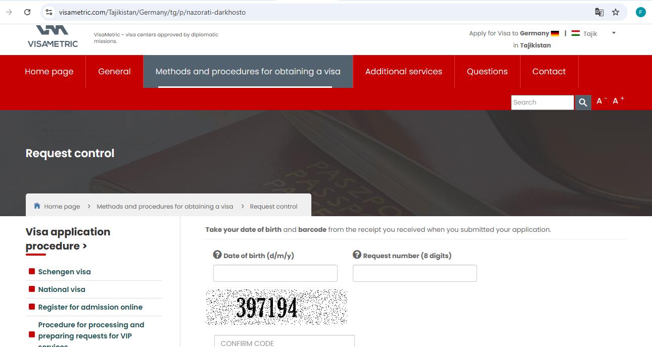 italian-schengen-visa-application-tracking-from-tajikistan-visametric-tracker