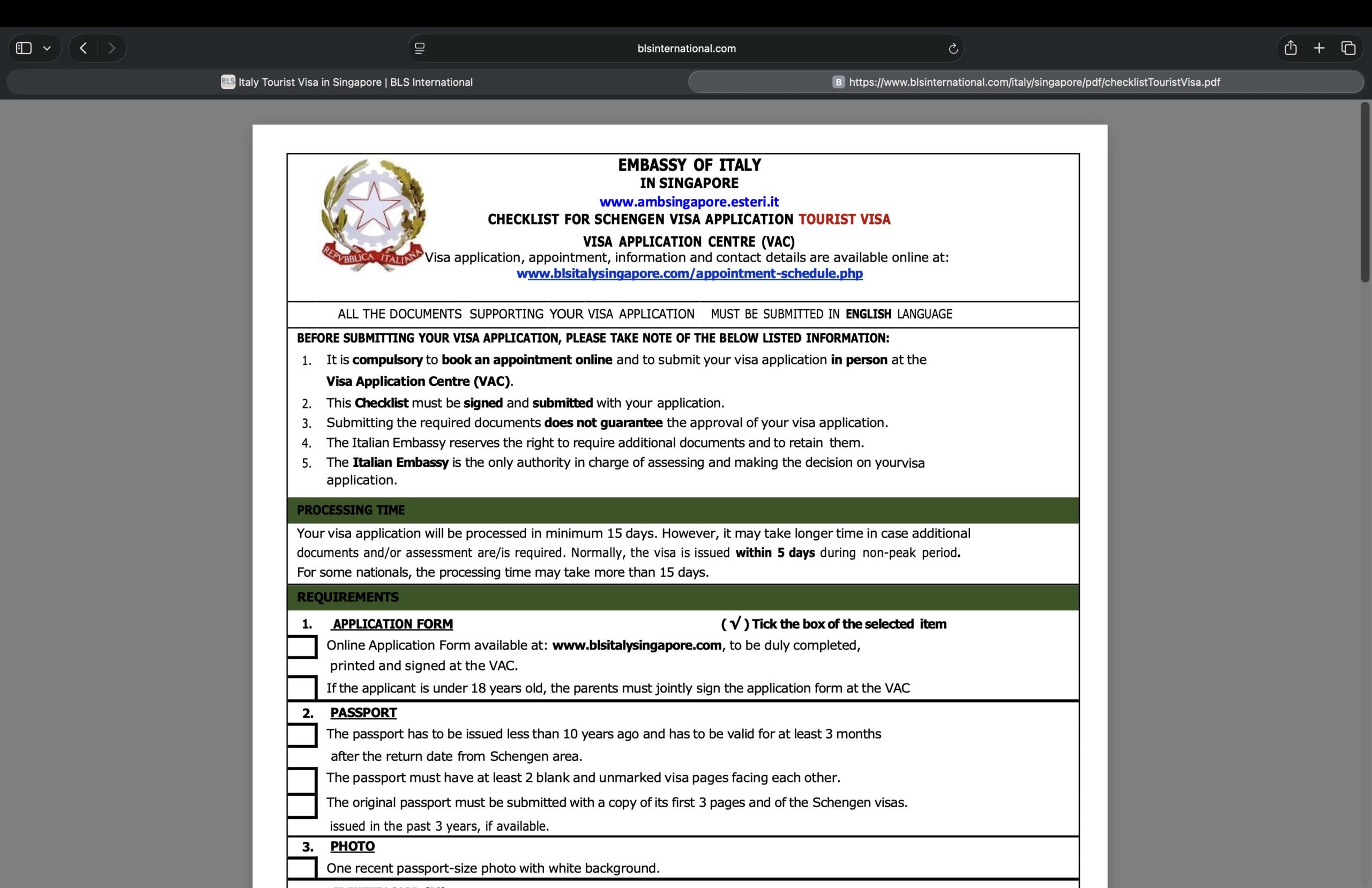 required-documents-list-for-italian-visa-from-singapore