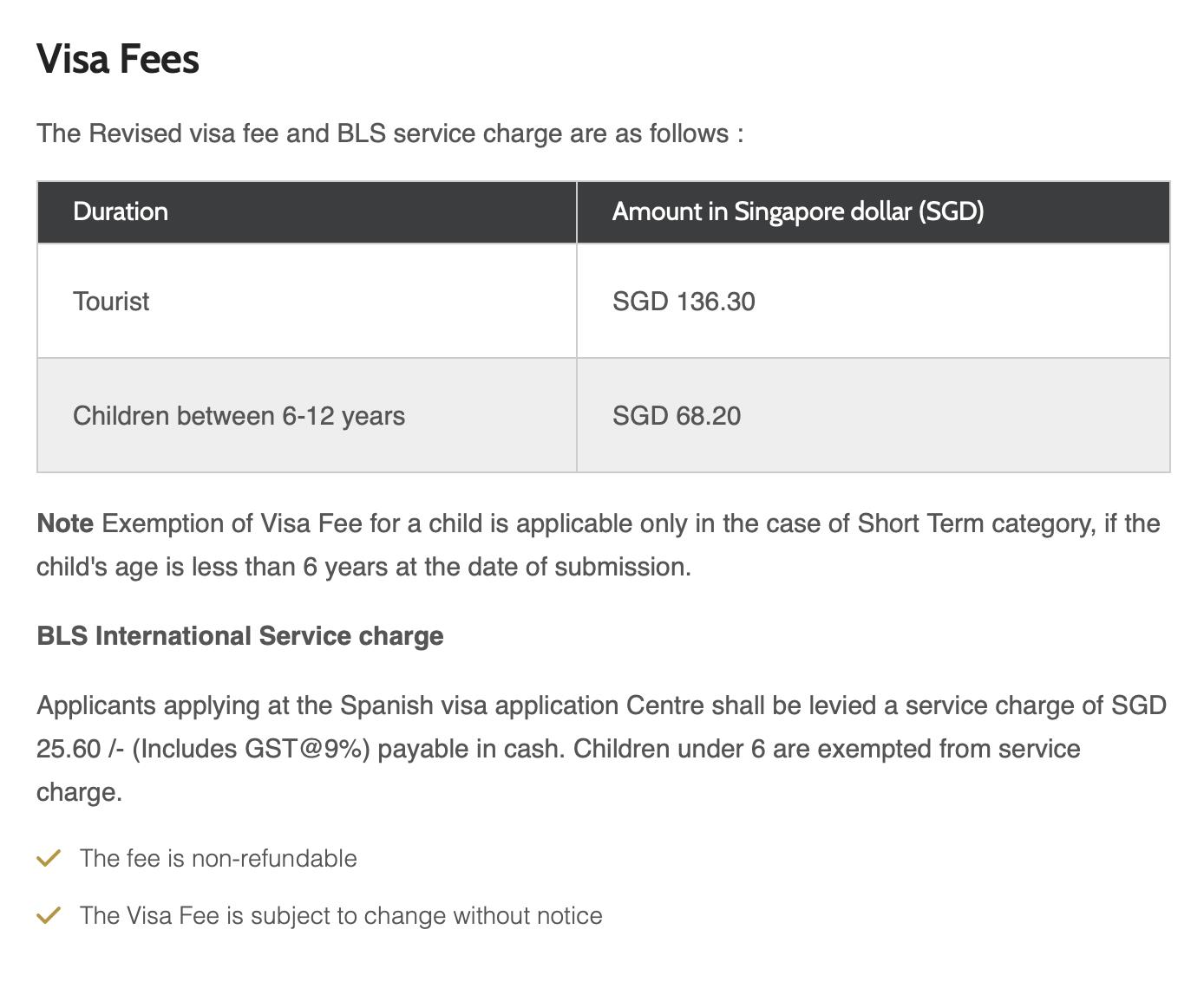 schengen-visa-fees-for-spanish-application-from-singapore