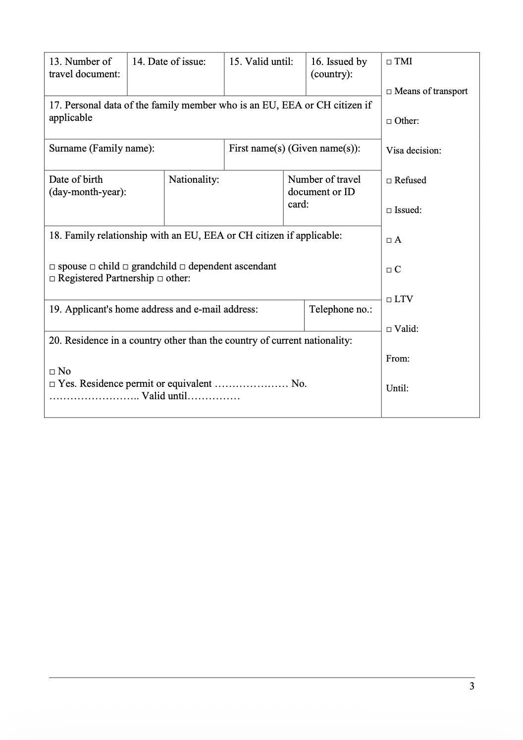 family-members-details-section-filling-for-schengen-visa-application-form