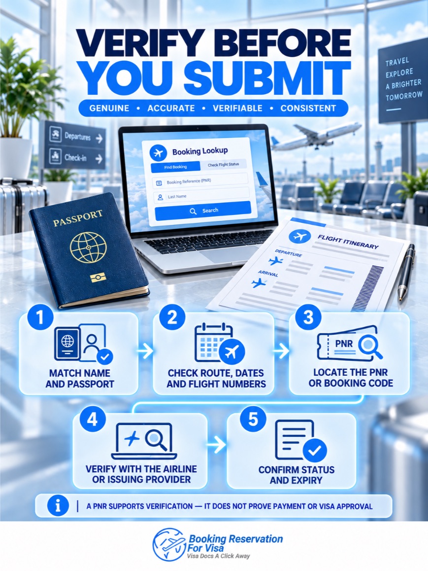 legit-flight-itinerary-should-be-verifiable-before-visa-appointment-submission