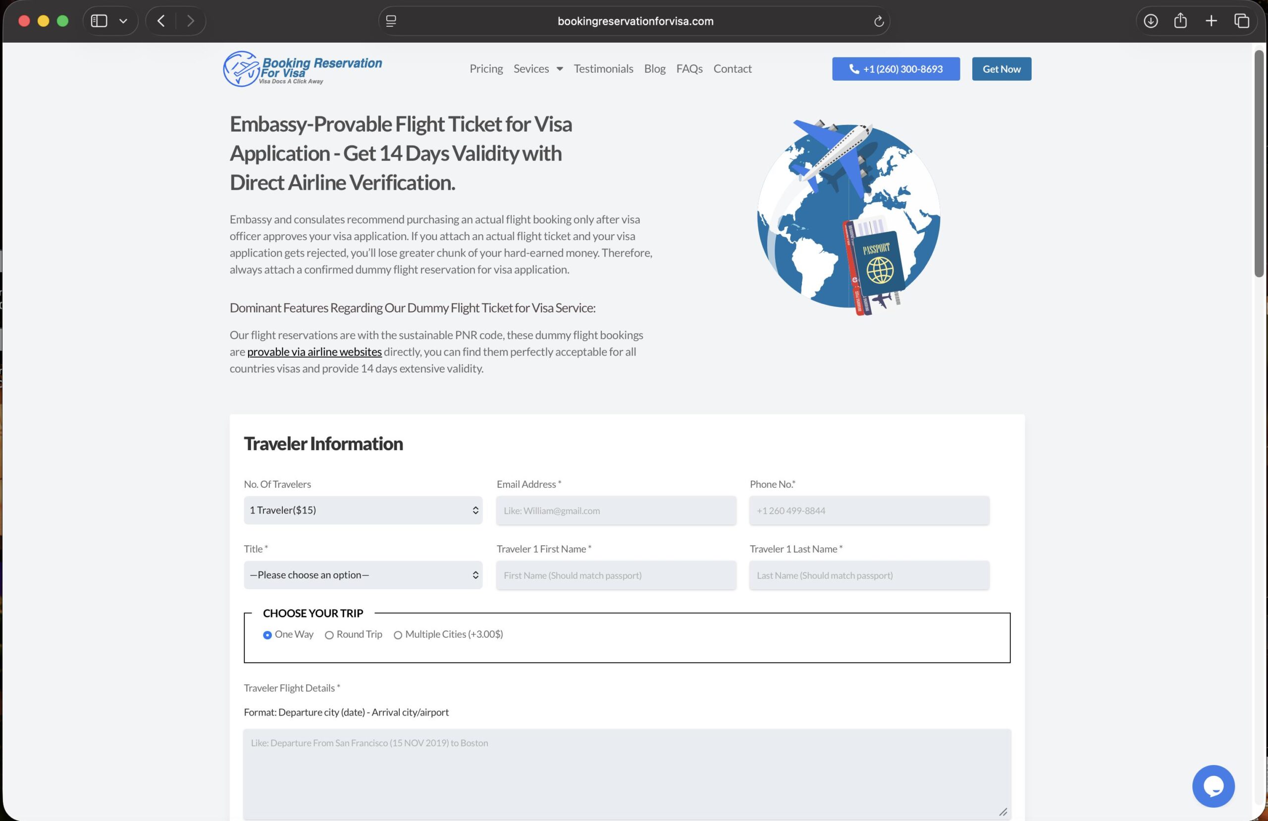 select-and-open-BRFV-flight-reservation-plan-page